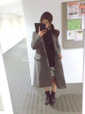 minamiさん（レディース・156cm）の冬コーディネート