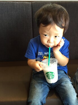 「DIESEL KIDS」｜はなさゆりさん（キッズ・90cm）の夏コーディネート