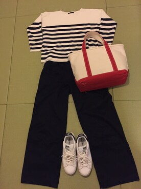 「Virginis（バージニス）のアイテム」を使った、ニャモさん（レディース・161cm）の秋コーディネート