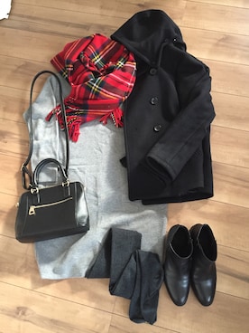 ニャモさん（レディース・161cm）の冬コーディネート