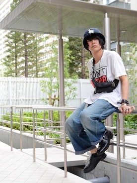 のったくん。さん（メンズ・174cm）の夏コーディネート