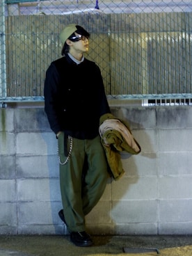 「SUNDAY WORKS（サンデーワークス）のアイテム（ジャケット/アウター）」を使った、のったくん。さん（メンズ・175cm）の冬コーディネート