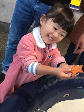 iori¨̮さん（キッズ・90cm）の冬コーディネート