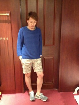 スタッフさん（メンズ・180cm）の夏コーディネート