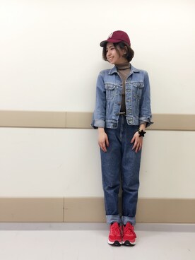 「override 」｜NARUMIさん（レディース・158cm）の冬コーディネート