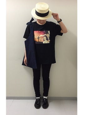 「override 」｜NARUMIさん（レディース・158cm）の春コーディネート