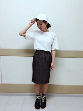 「override 」｜NARUMIさん（レディース・158cm）の春コーディネート