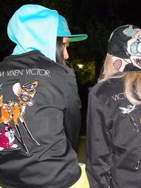 「BUTTSTAIN（バットステイン）のアイテム（帽子）」を使った、tokyofunksさん（メンズ・166cm）の夏コーディネート