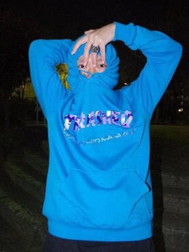 「STUSSY（ステューシー）のアイテム（その他）」を使った、tokyofunksさん（メンズ・166cm）の秋コーディネート