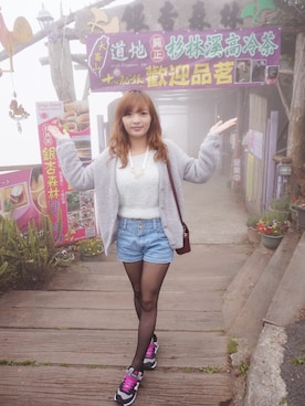 「31 Sons de mode（トランテアン　ソン　ドゥ　モード）のアイテム（その他アウター）」を使った、Cherylさん（レディース・155cm）の冬コーディネート