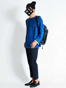 MoriCさん(メンズ・181cm)の秋コーディネート