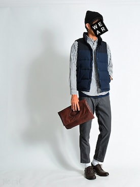 MoriCさん（メンズ・181cm）の秋コーディネート