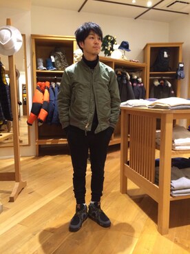 YuyaKさん（メンズ・163cm）の冬コーディネート