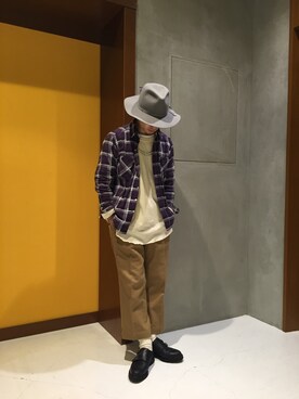 「モンクストラップ」｜YuyaKさん（メンズ・163cm・20代）の冬コーディネート