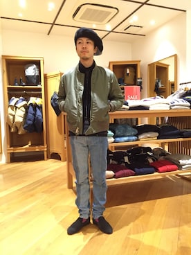 YuyaKさん（メンズ・163cm）の冬コーディネート