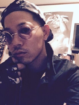 「DOPE（ドープ）のアイテム（キャップ、グレー系）」を使った、ZORO(@playazlounge)さん（メンズ・170cm）の秋コーディネート