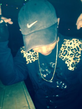 「NIKE（ナイキ）のアイテム（キャップ、ブラック系）」を使った、ZORO(@playazlounge)さん（メンズ・170cm）の秋コーディネート