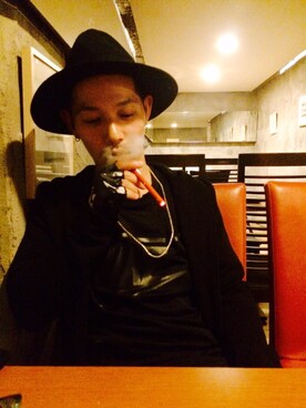 「phantomsmokeのアイテム（その他、レッド系）」を使った、ZORO(@playazlounge)さん（メンズ・170cm）の秋コーディネート