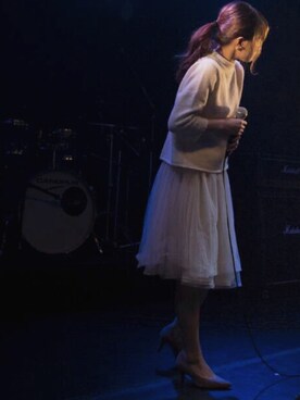「MERCURYDUO（マーキュリーデュオ）のアイテム（その他トップス）」を使った、mahya  さん（レディース・156cm）の春コーディネート
