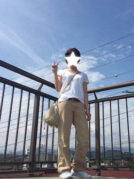「ラブ＆ピース2016」｜「アイテム（雑貨/ホビー）」を使った、なさん（レディース・156cm）の秋コーディネート