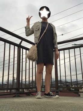 「one after another NICE CLAUP（ワンアフターアナザーナイスクラップ）のアイテム（ハンチング/ベレー帽）」を使った、なさん（レディース・156cm）の秋コーディネート