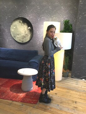 「宇宙」｜asamiさん（レディース・153cm）の秋コーディネート