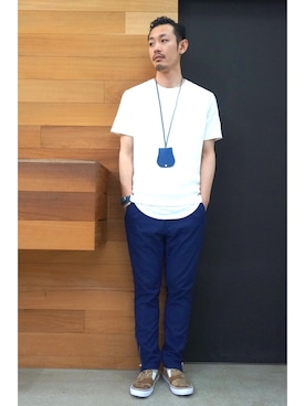 「nonnative（ノンネイティブ）のアイテム（ニット/セーター）」を使った、watarukitahamaさん（メンズ・174cm）の春コーディネート