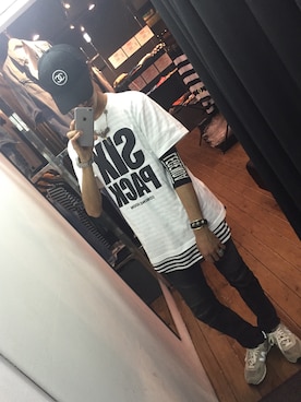 まっきーさん（メンズ・180cm）の夏コーディネート