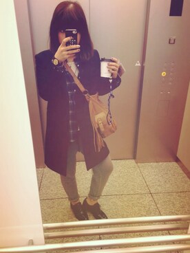 wakaさん（レディース・166cm）の冬コーディネート