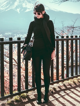 「アイテム（その他）」を使った、ZeroUV_Womenさん（レディース・170cm）の冬コーディネート