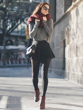 「Zerouv」｜ZeroUV_Womenさん（レディース・170cm）の冬コーディネート