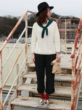 「Zerouv」｜ZeroUV_Womenさん（レディース・170cm）の冬コーディネート