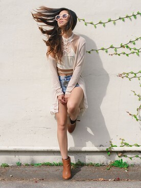 「Zerouv」｜ZeroUV_Womenさん（レディース・163cm）の春コーディネート