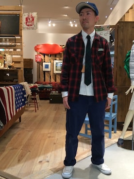 「Hender Scheme（エンダースキーマ）のアイテム（その他）」を使った、Fujimuraさん（メンズ・170cm）の春コーディネート