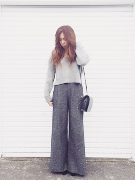 AYAさん（レディース・156cm）の冬コーディネート