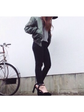 AYAさん（レディース・156cm）の冬コーディネート