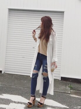 AYAさん（レディース・156cm）の春コーディネート