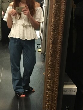 「ペインターパンツ」｜「アイテム（その他トップス）」を使った、AYAさん（レディース・156cm）の夏コーディネート