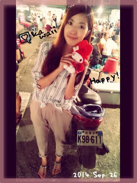 Chantal香朵さんのコーディネート