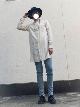たちさん（メンズ・177cm）の春コーディネート