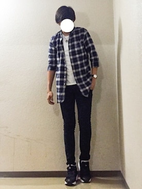 「アイテム（バングル/リストバンド）」を使った、たちさん（メンズ・177cm・10代）の夏コーディネート
