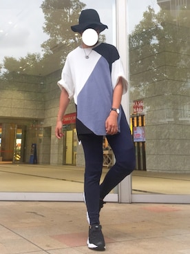 「アイテム（バングル/リストバンド）」を使った、たちさん（メンズ・177cm・10代）の夏コーディネート