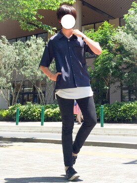 たちさん(メンズ・177cm)の夏コーディネート