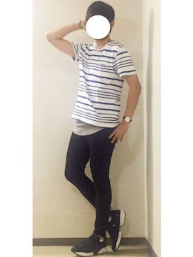 「レギンス」｜たちさん（メンズ・177cm・20代）の夏コーディネート