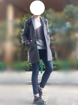 たちさん（メンズ・177cm）の冬コーディネート
