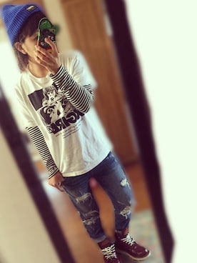 URIさん（レディース・153cm）の秋コーディネート