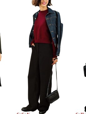 「rag & bone（ラグアンドボーン）のアイテム（バッグ）」を使った、Uki Akamatsuさん（レディース・175cm）の秋コーディネート