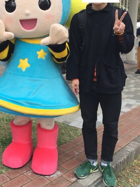 「Marc by Marc Jacobs（マークバイマークジェイコブス）のアイテム（アクセサリー）」を使った、ばつまるさん（メンズ・172cm）の冬コーディネート