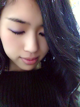 「アイテム（ベースメイク、パープル系）」を使った、nanapoon❤︎さん（レディース・157cm）の冬コーディネート