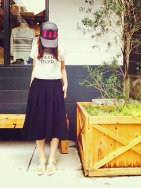 YUKIHAさん（レディース・158cm）の春コーディネート